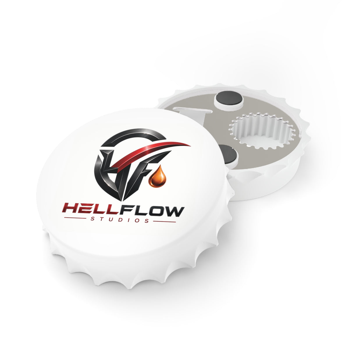 HellFlow Studios Magnetic Bottle Opener