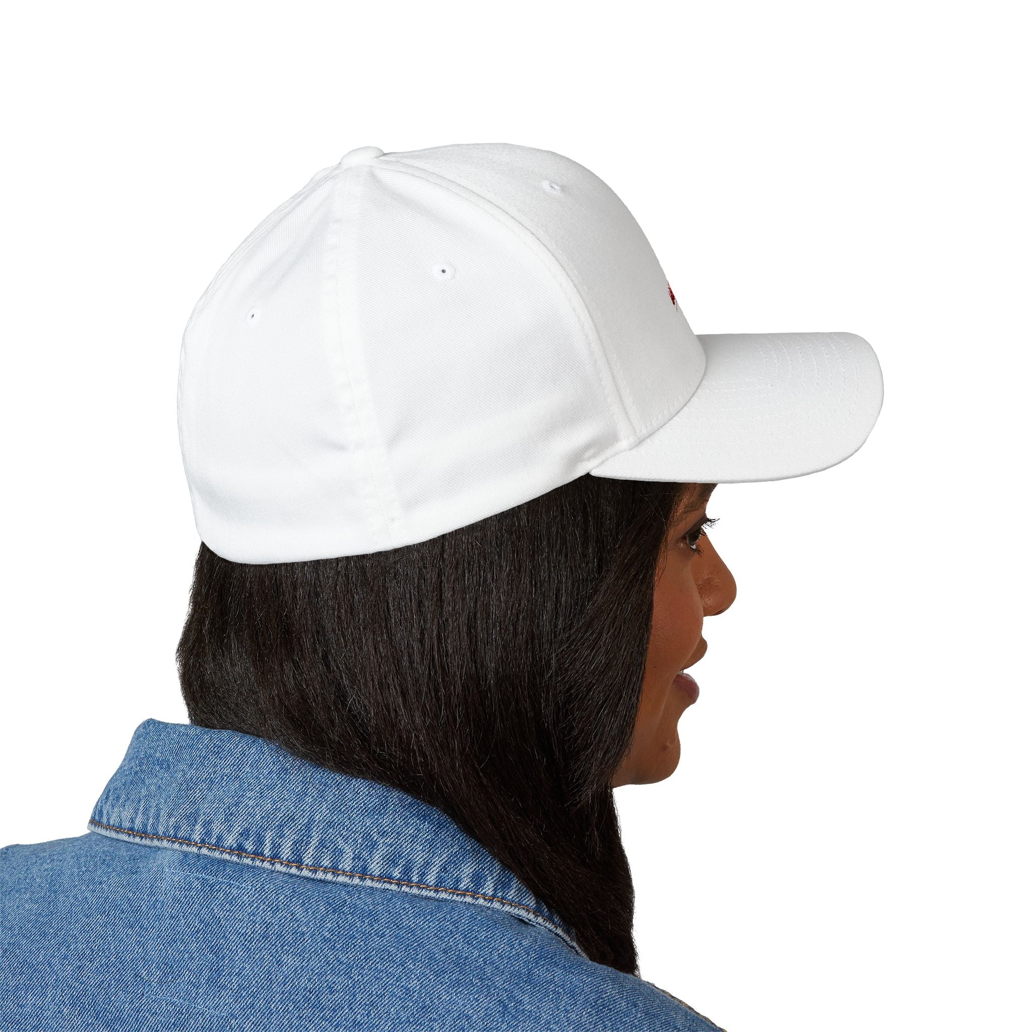 Embroidered HellFlow Logo Cap — Structured Closed-Back Baseball Hat