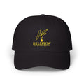 HellFlow Studios Gold Logo Embroidered Dad Cap