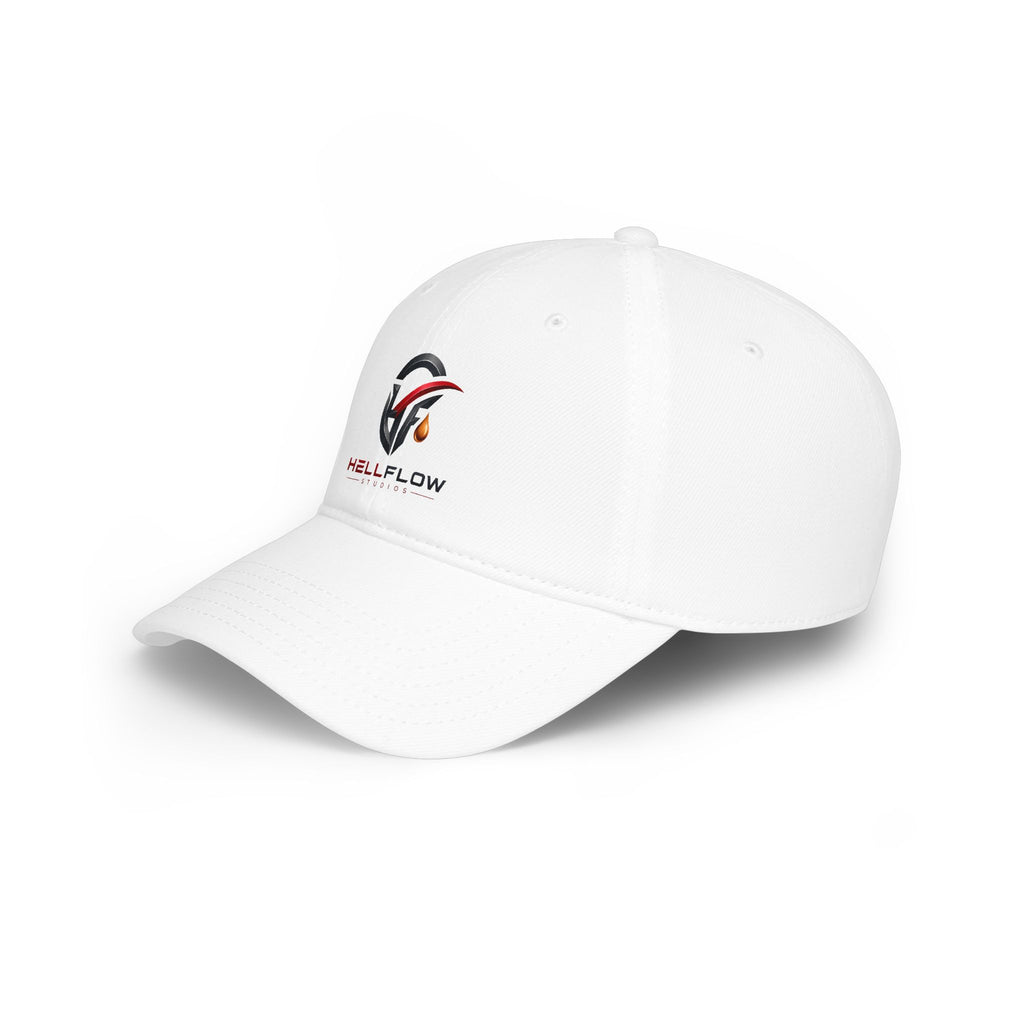 HellFlow Logo Low Profile Cap — Embroidered Baseball Hat