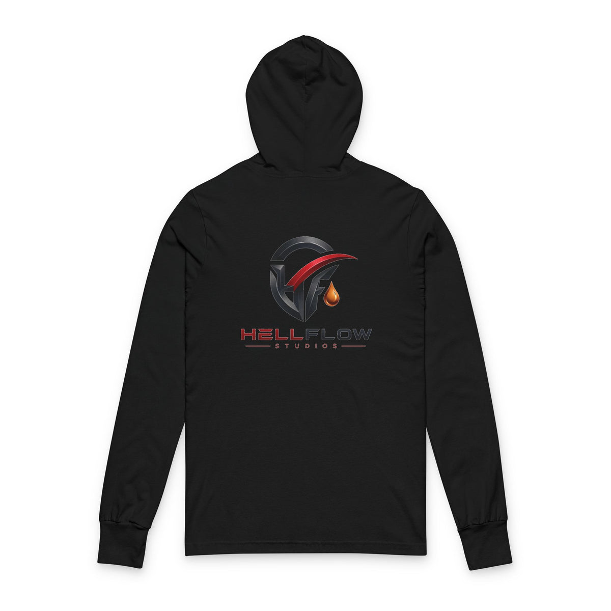 HellFlow Studios Hooded Long Sleeve Tee