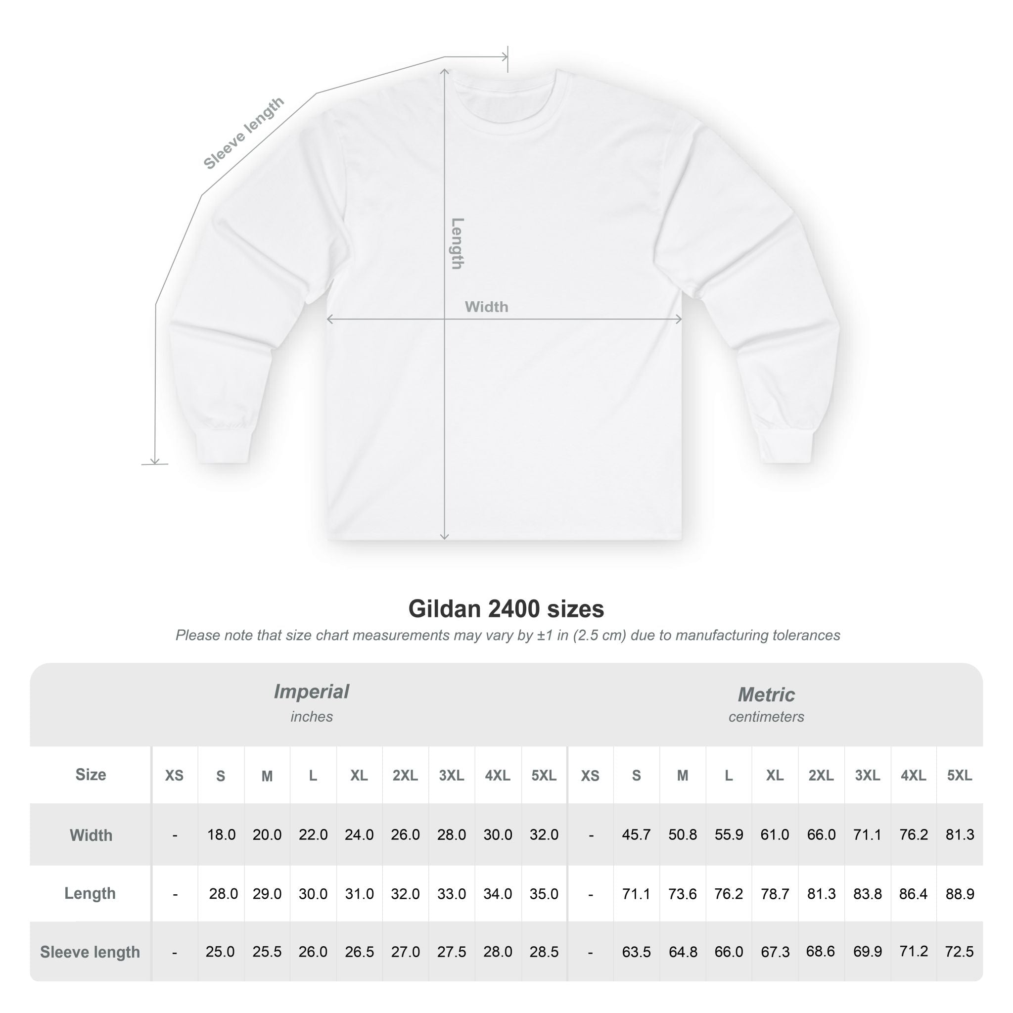 Minimalist Logo Long Sleeve Tee — 'RELAPSE' Chest Graphic