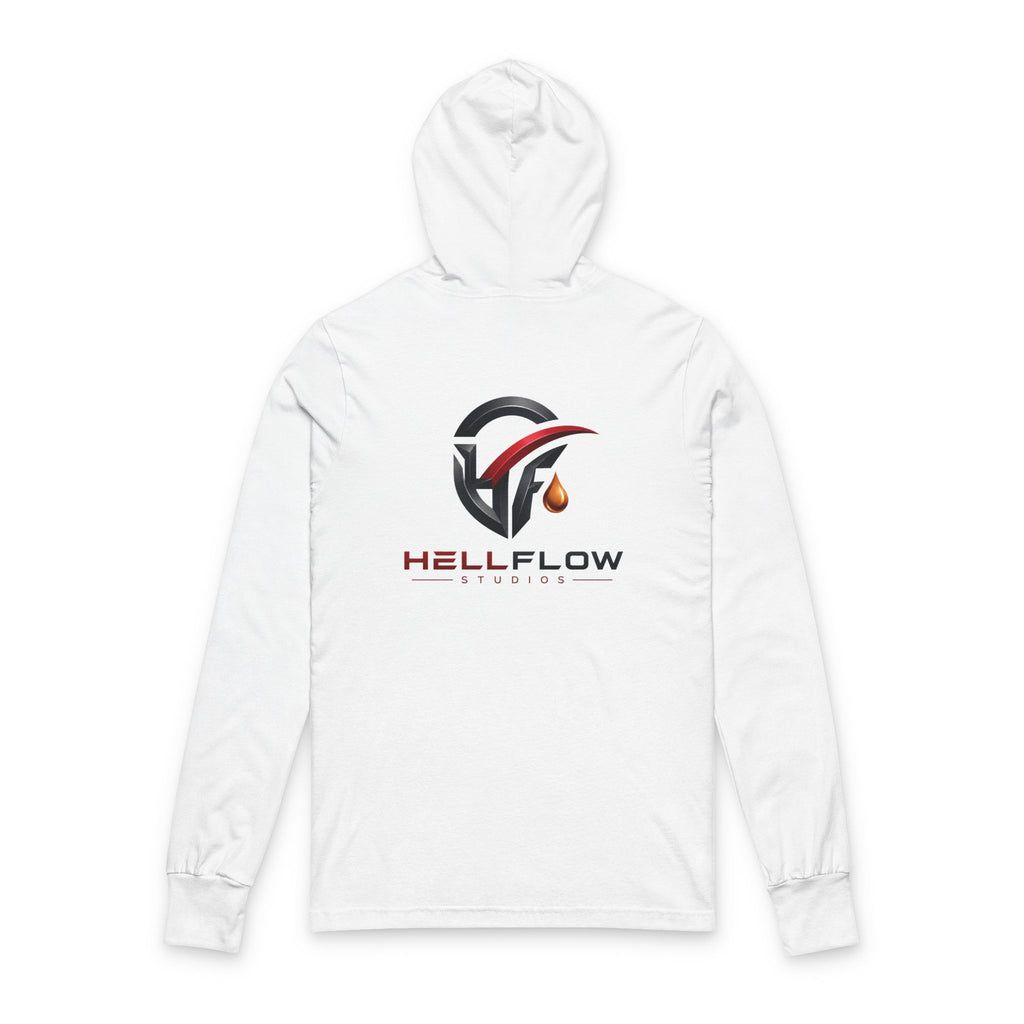 Hellflow Logo Hooded Long Sleeve Tee