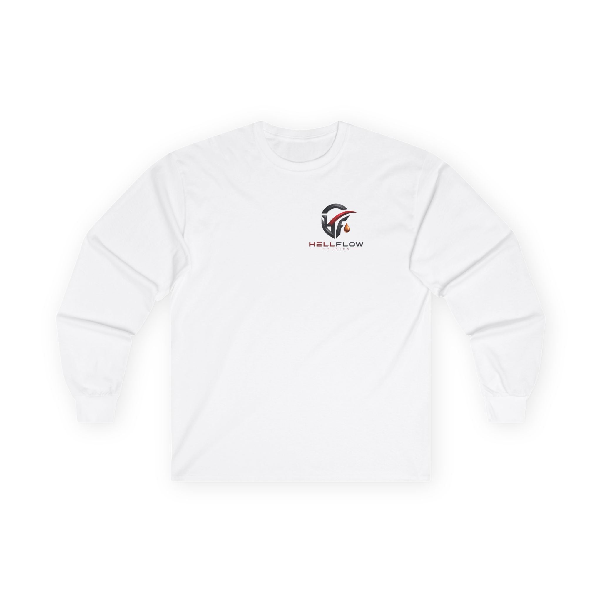 Minimalist Logo Long Sleeve Tee — 'RELAPSE' Chest Graphic