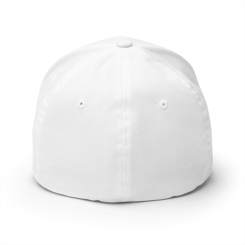 Embroidered HellFlow Logo Cap — Structured Closed-Back Baseball Hat