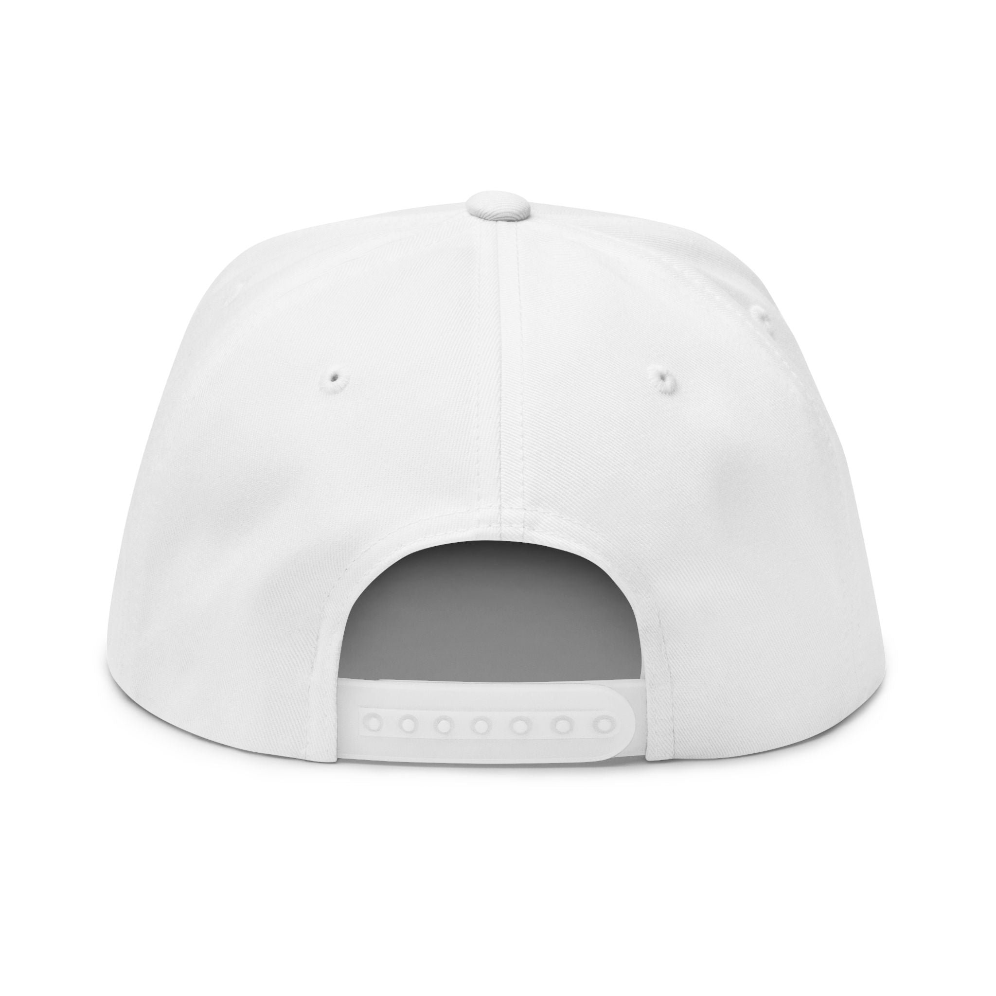 Hellflow Studios Embroidered Flat Bill Cap — Logo Snapback Hat