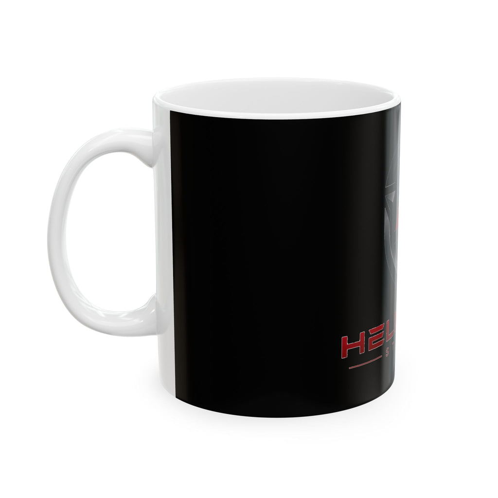 Hellflow Studios logo Mug | Ceramic Coffee Cup, 11oz or 15oz