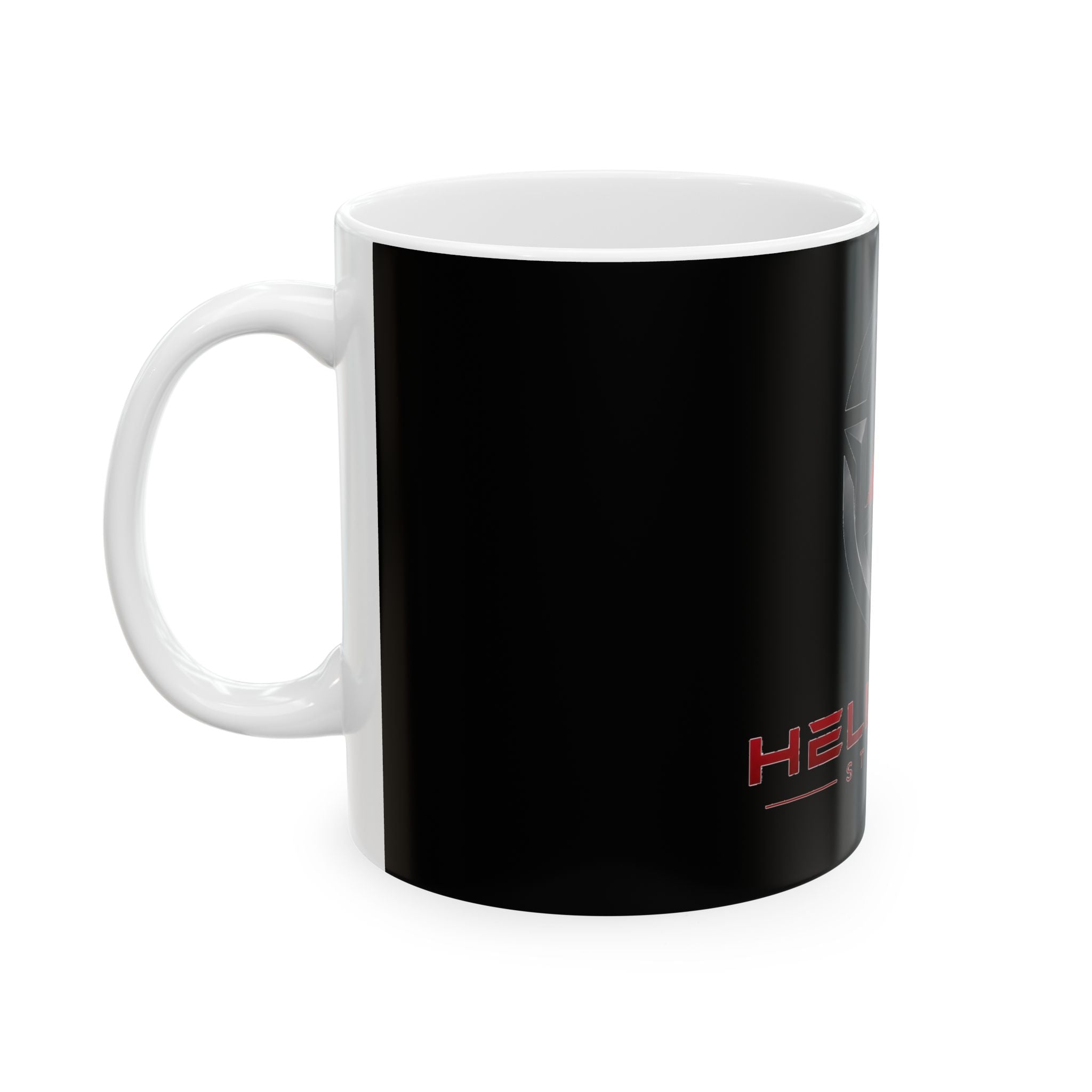 Hellflow Studios logo Mug | Ceramic Coffee Cup, 11oz or 15oz