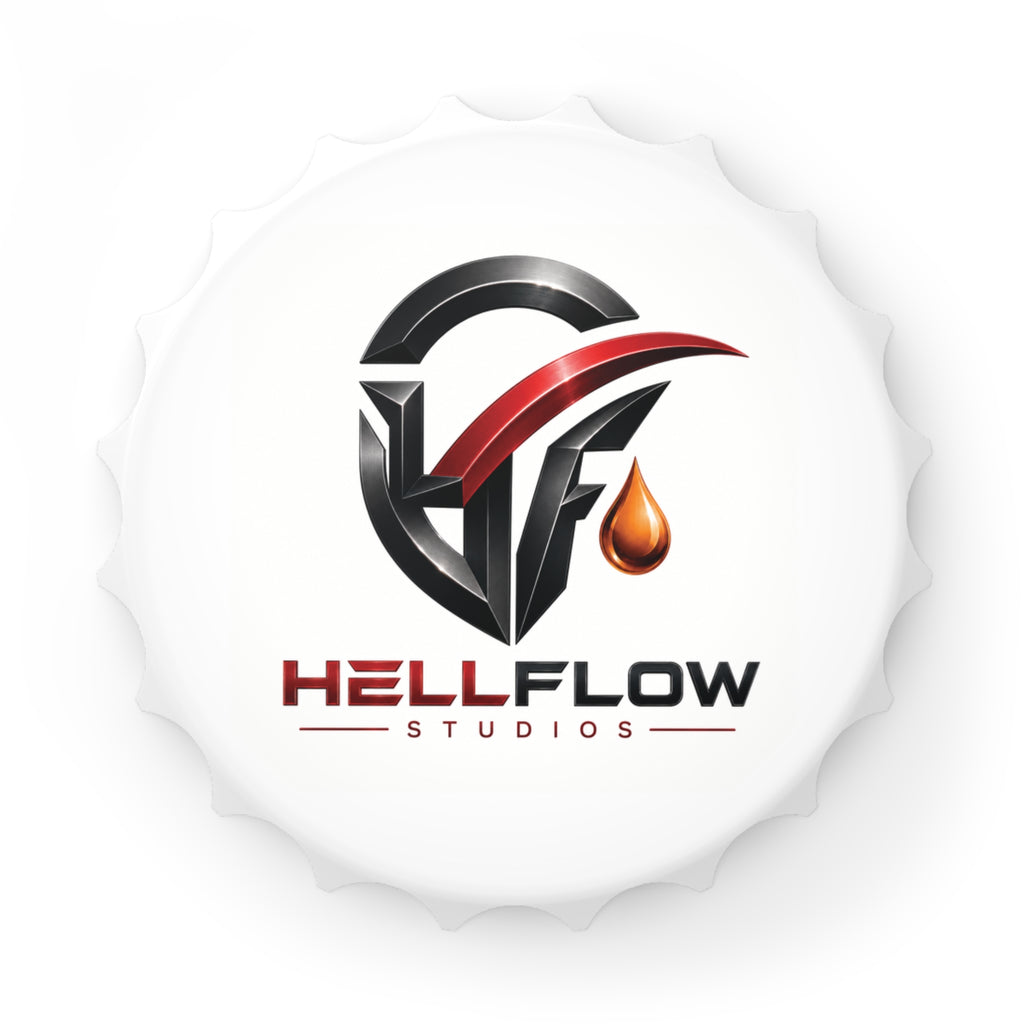 HellFlow Studios Magnetic Bottle Opener